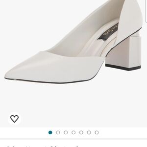 Franco Sarto Leather women Lucy Pumps us size 6.5